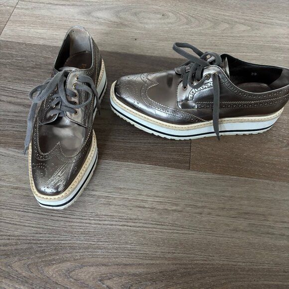 Prada platform oxfords - EU38 - Picture 1 of 8